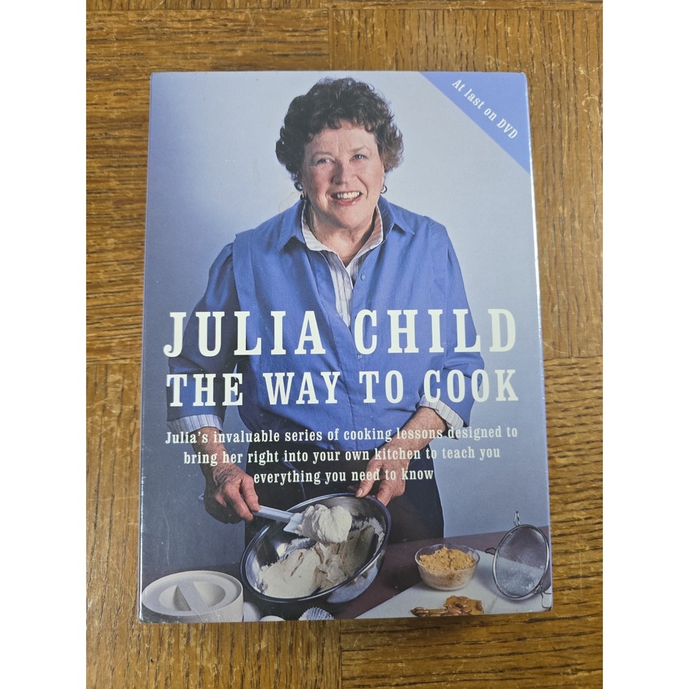 Julia Child - The Way to Cook - DVD - 2009 - 2-Disc Set - NEW SEALED